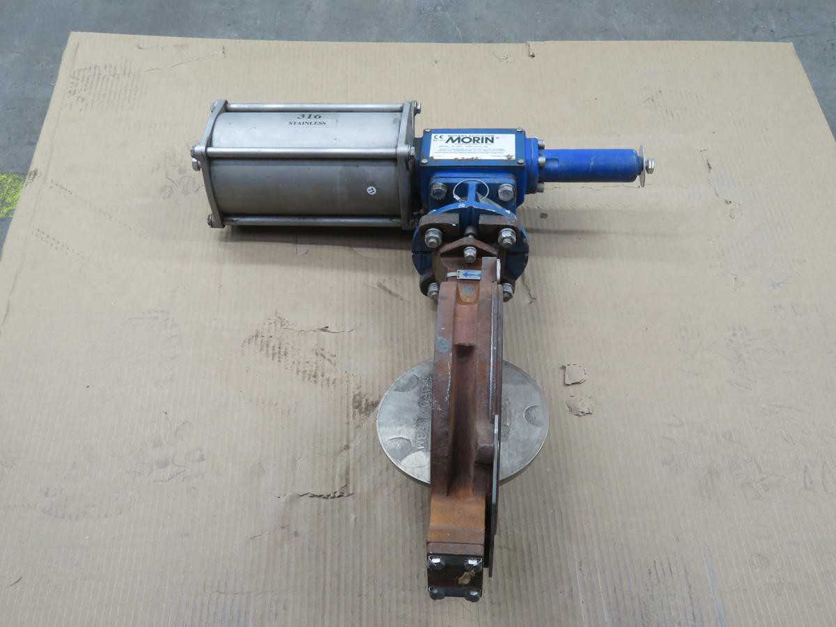 TSUBAKI 100C60Z002 VALVE WITH ROTARY ACTUATOR T211552 - VALVES