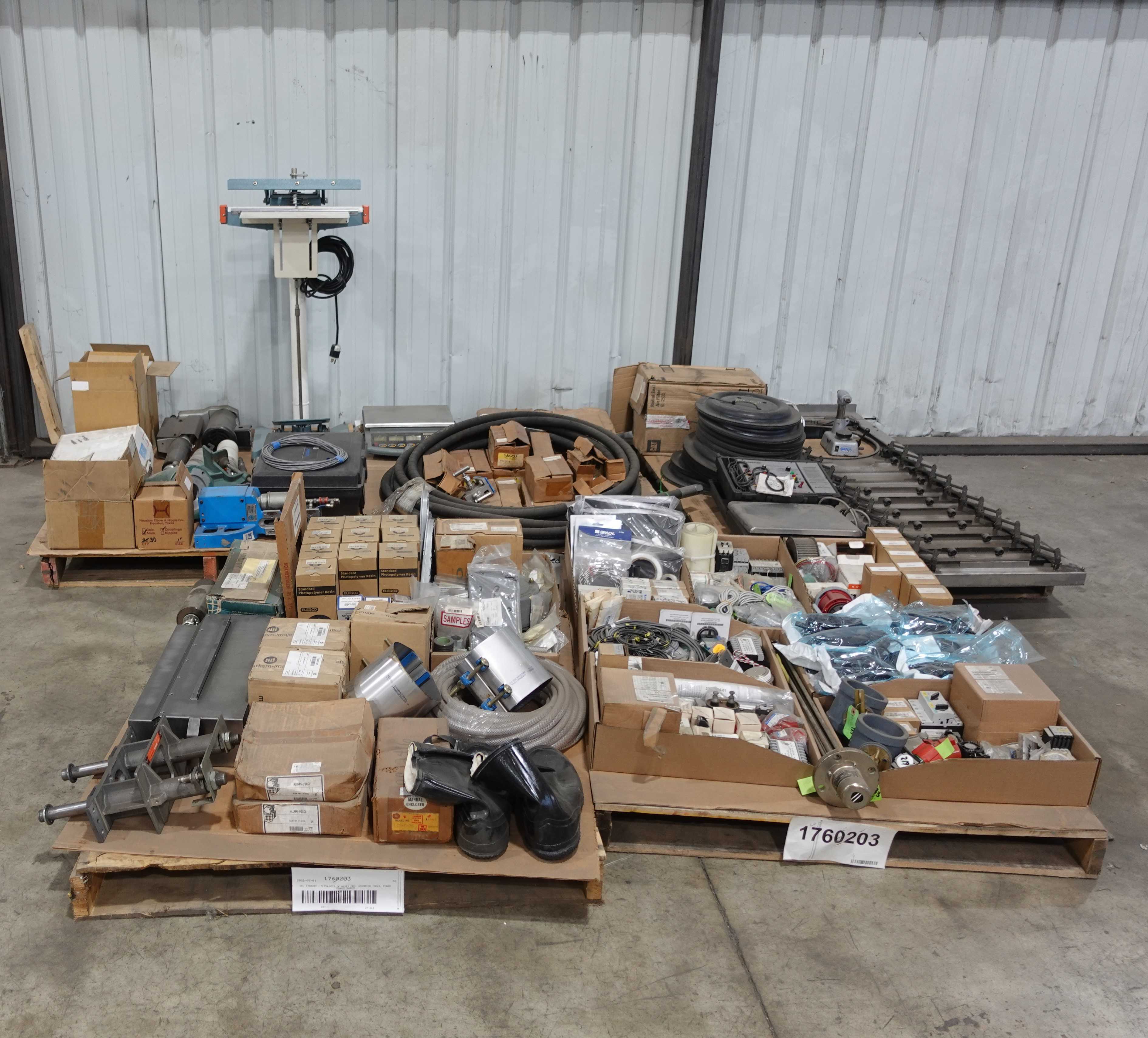 SKU 1760203 - 5 PALLETS OF MIXED MRO - INDUSTRIAL PARTS