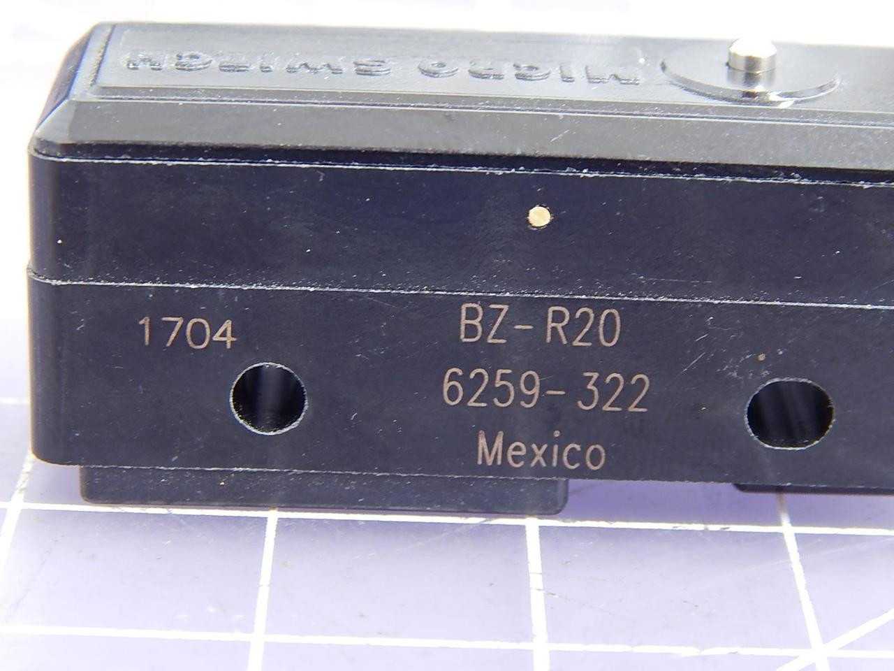 LOT OF 150 MICRO SWITCH BZ-R20 BASIC / SNAP ACTION SWITCHES BASIC SW SPDT 15 A 250 VAC PIN PLGR ACTR - SWITCHES