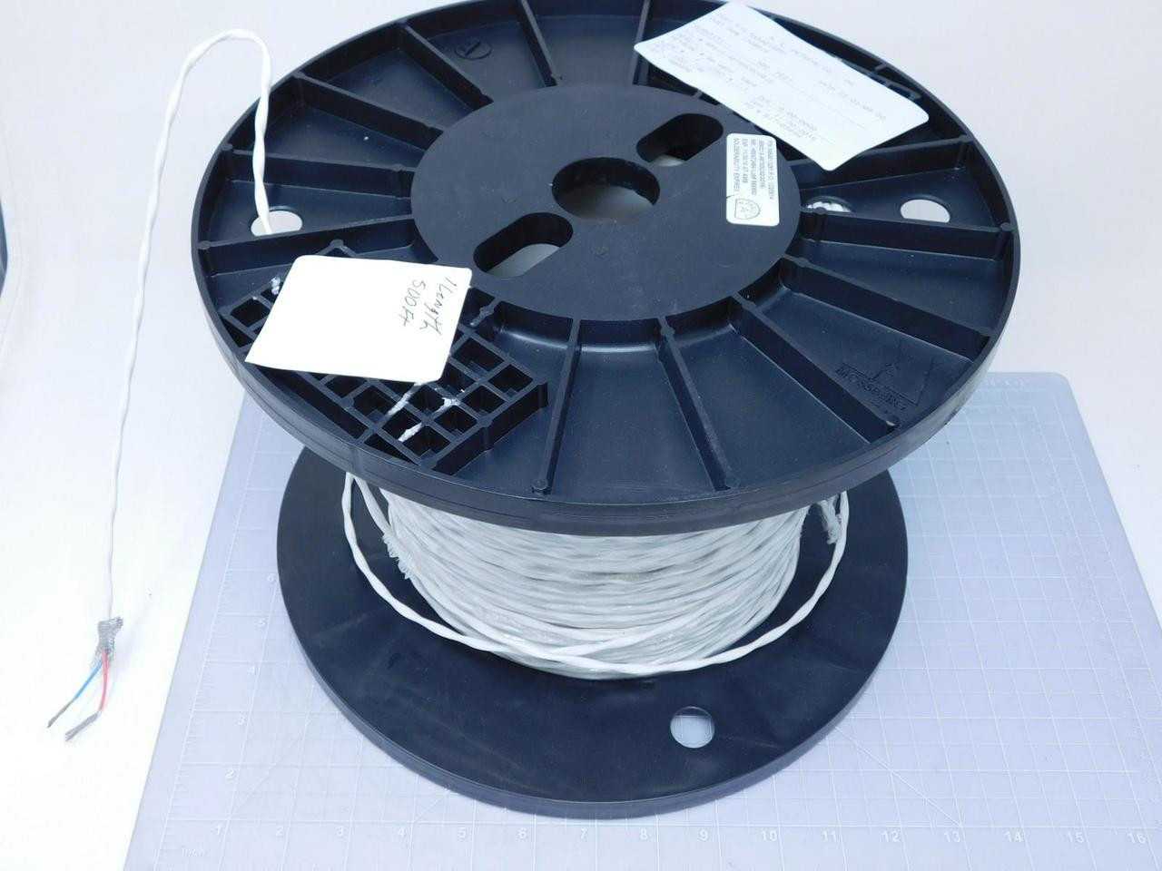 Judd Wire BMS13-48T03C02G016 Aerospace Multi-Conductor Cable 500 Ft - ELECTRICAL WIRE