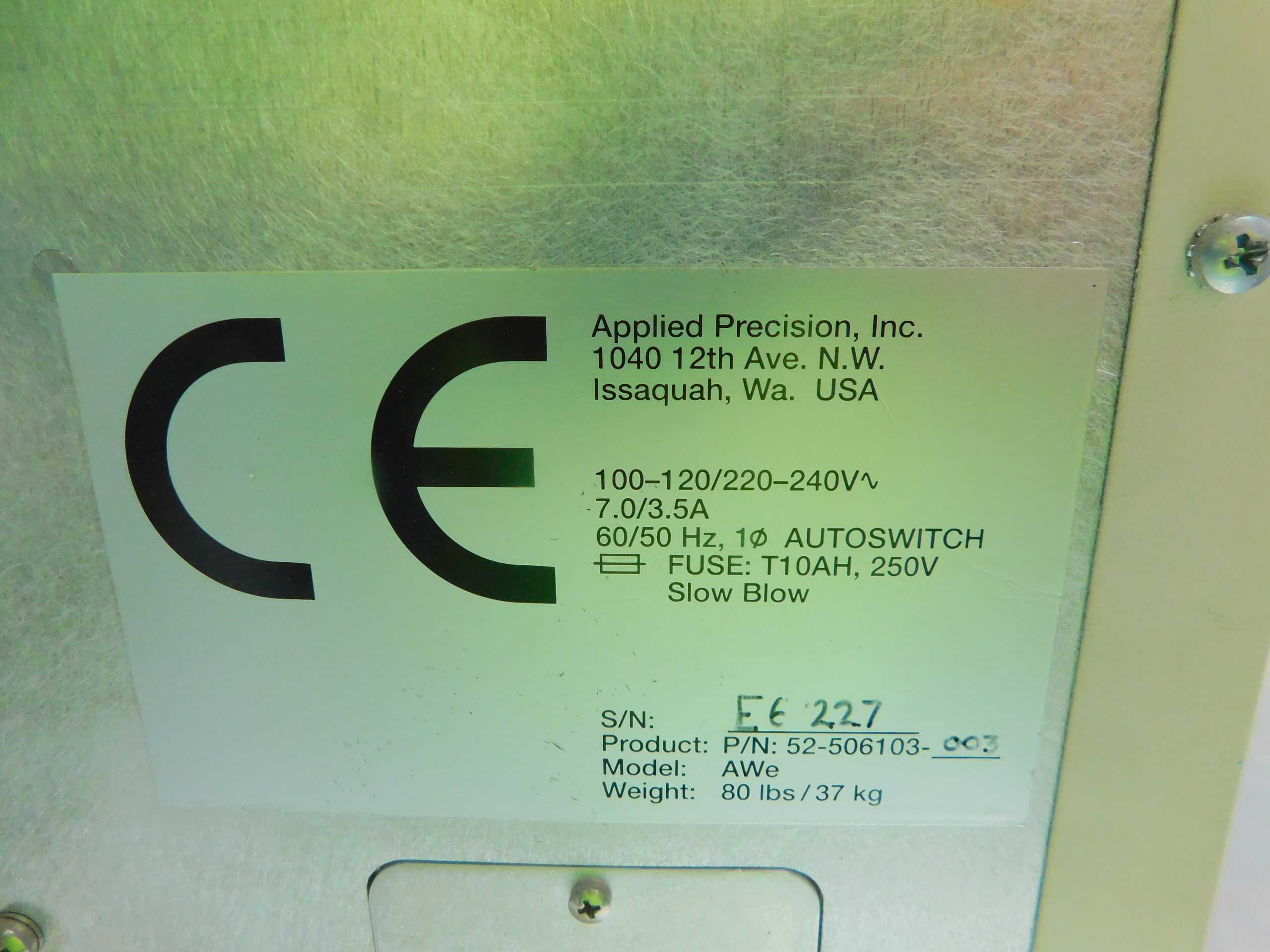 Applied Precision Arrayworx Biochip Microarray Scanner - LAB & SCIENTIFIC