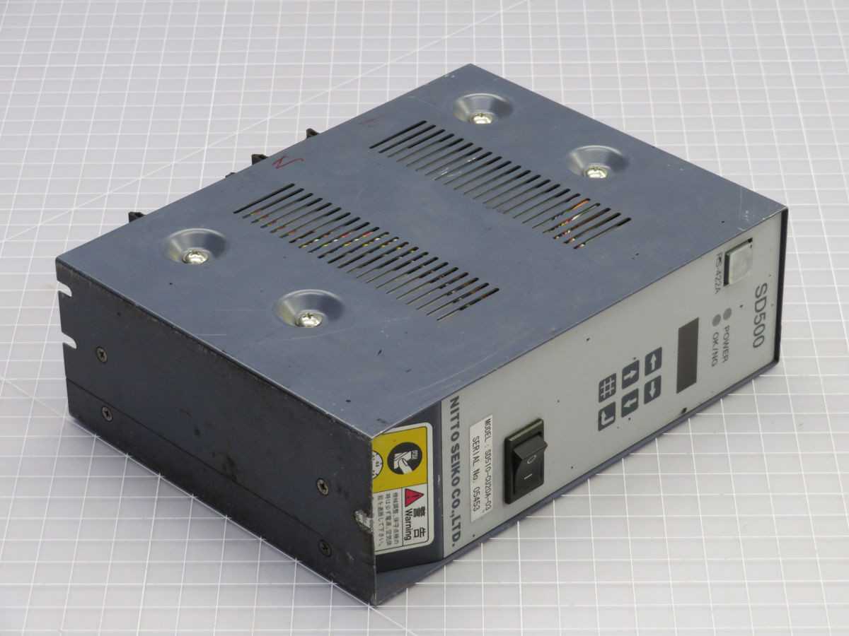 NITTO SEIKO SD510-CU20A-03 DRIVE CONTROLLER T257003 - MOTOR DRIVES