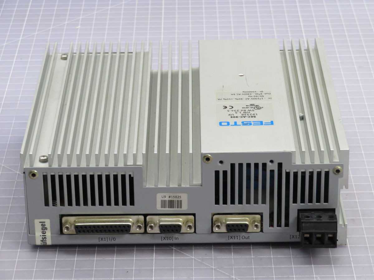 FESTO SEC-AC-305 SERVO DRIVE T247831 - SERVO