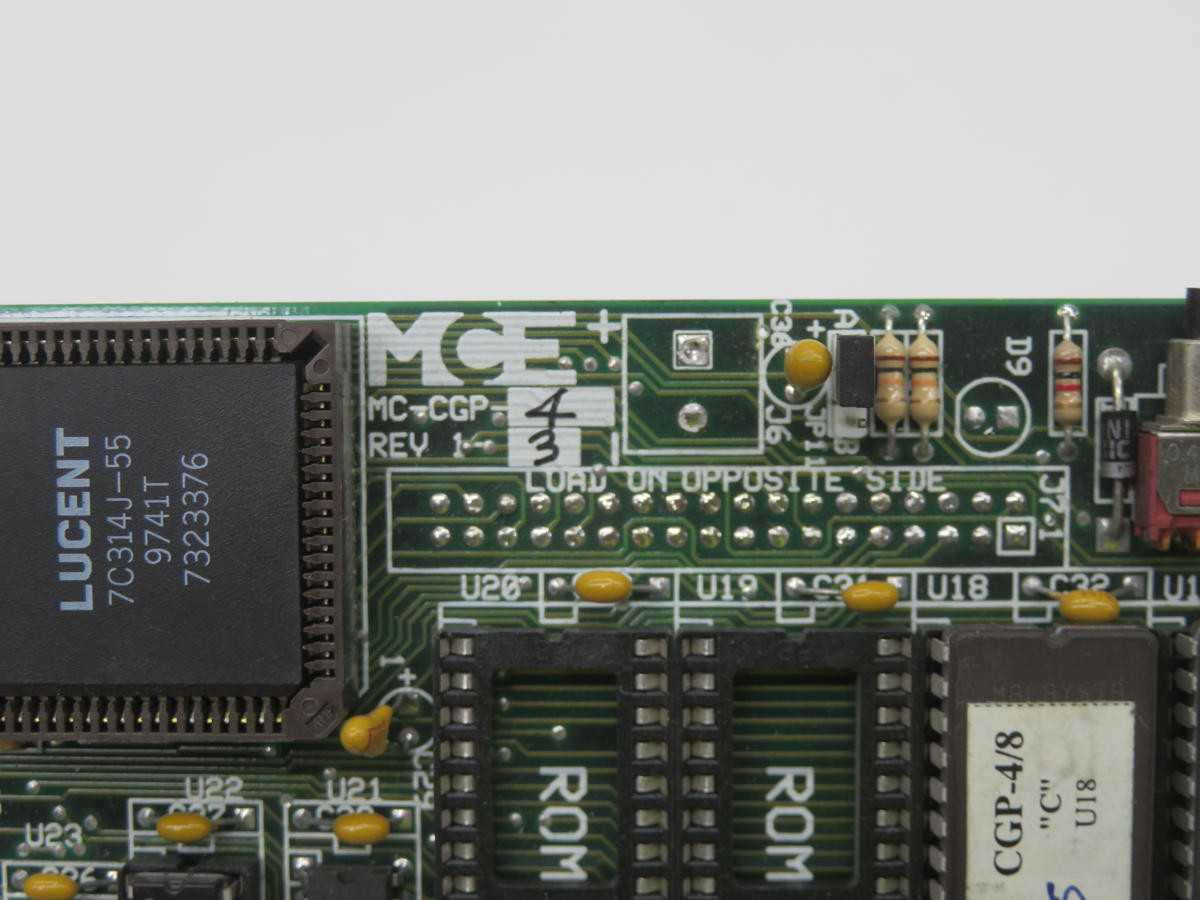MCE MC-CGP-4 CIRCUIT BOARD T239625 - PCB CIRCUIT BOARDS