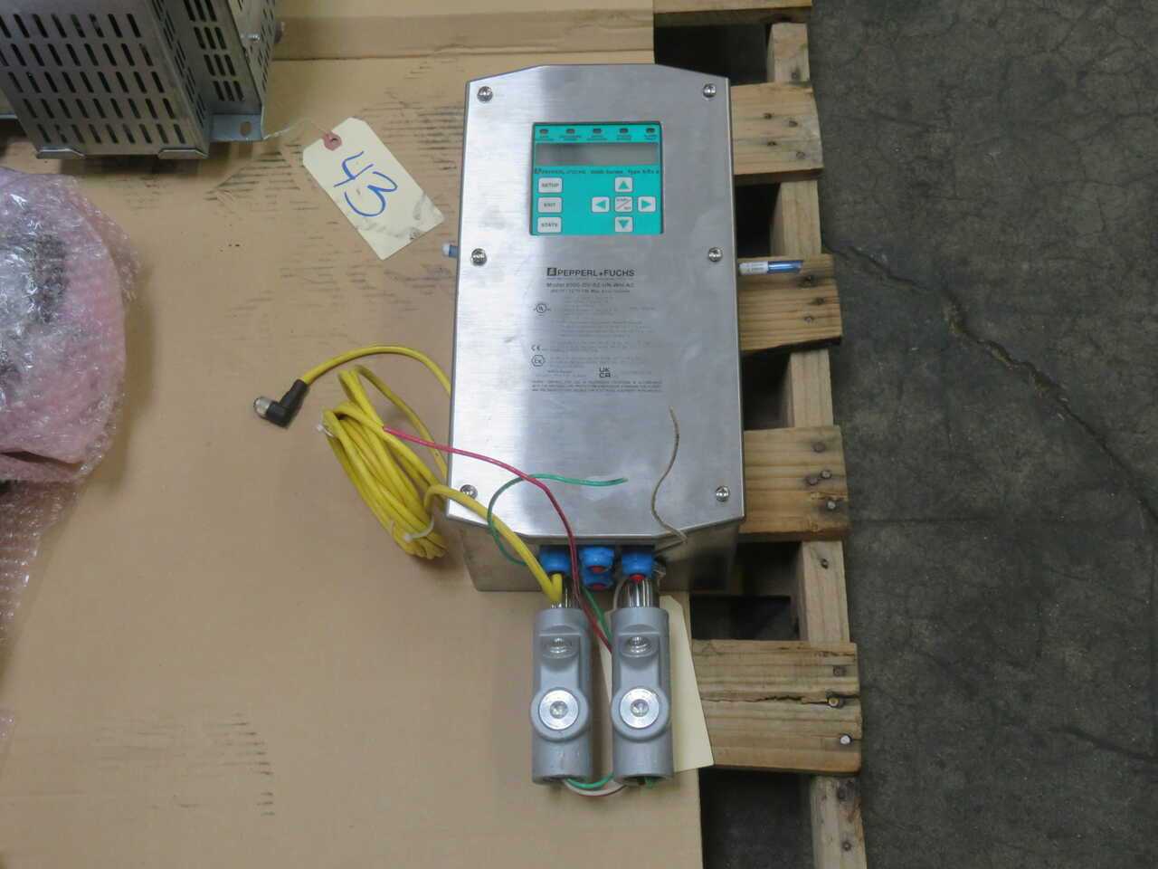 PEPPERL & FUCHS 6000-DV-S2-UN-WH-AC PURGE SYSTEM CONTROL UNIT T271691 - SOLENOID VALVE