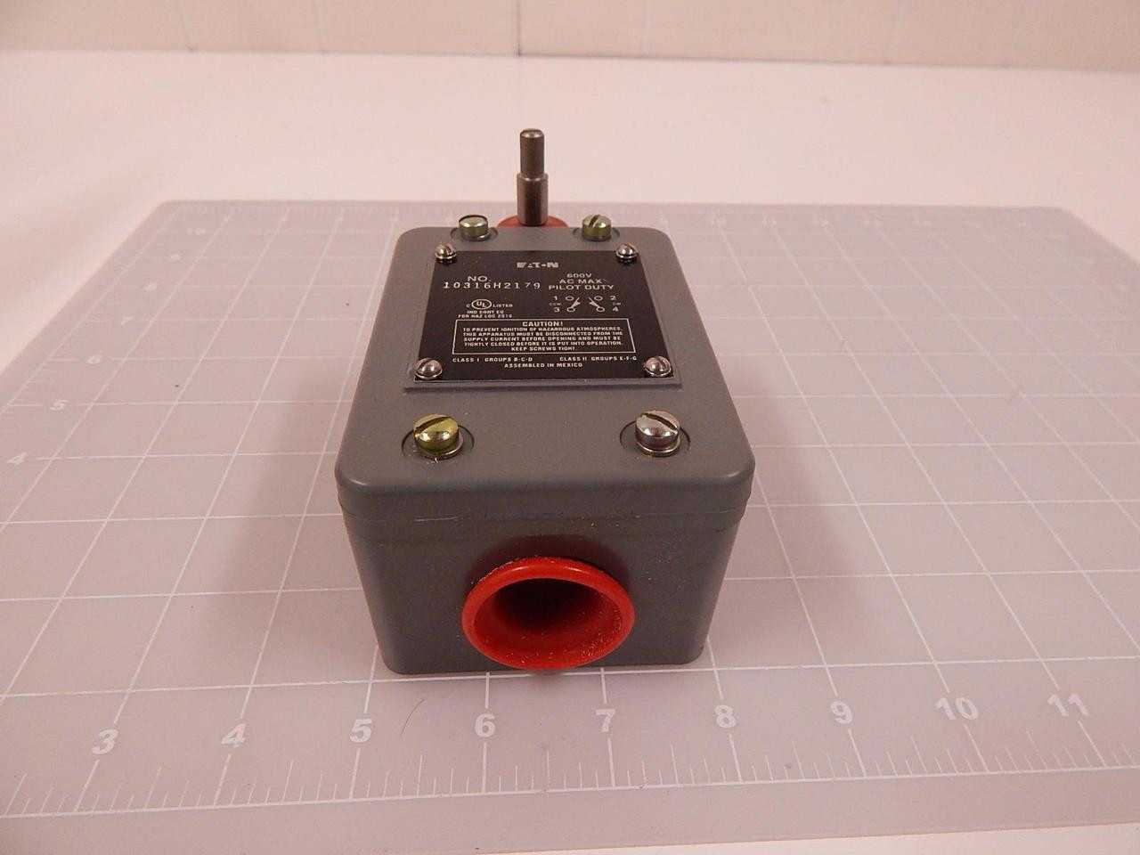 Eaton 10316H2179 Limit Switch T85021 - Reliable Performance for Automation Needs - SENSORS