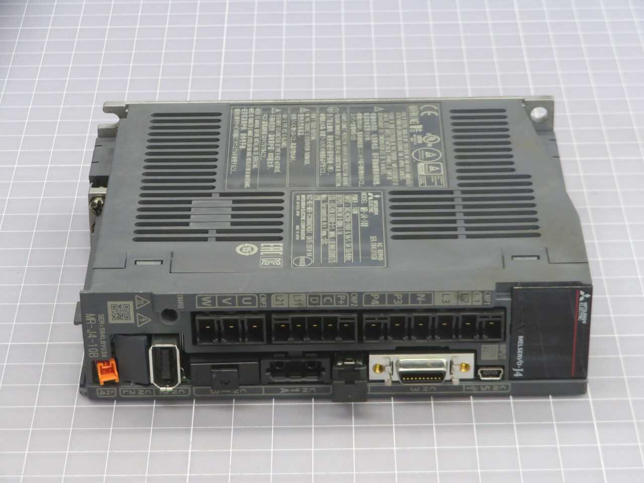MITSUBISHI MR-J4-10B SERVO DRIVE T245297 - SERVO