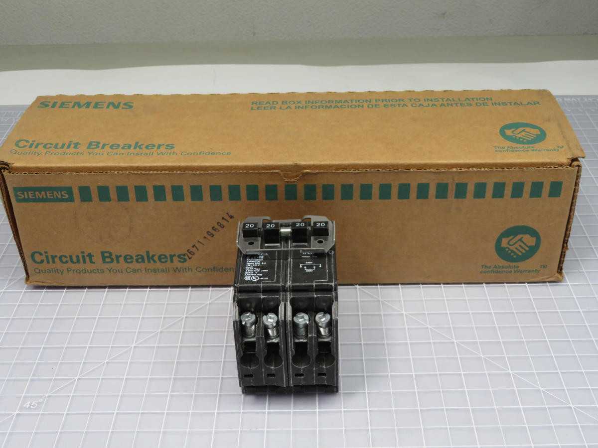 LOT OF 6 EATON BRDC220220 A2020CTN CIRCUIT BREAKER TYPE BRD 4 POLE T192255 - CIRCUIT BREAKERS
