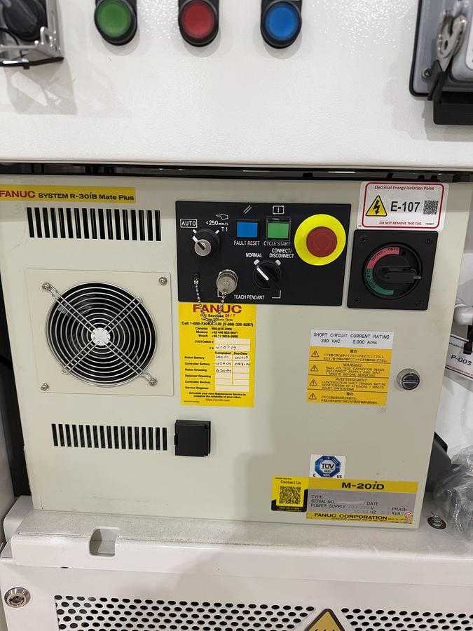 2021 FANUC M-20ID/25 ARTICULATED ROBOT, 25KG PAYLOAD, 1831MM REACH, R-30IB PLUS CONTROLLER - ARTICULATED ROBOTS