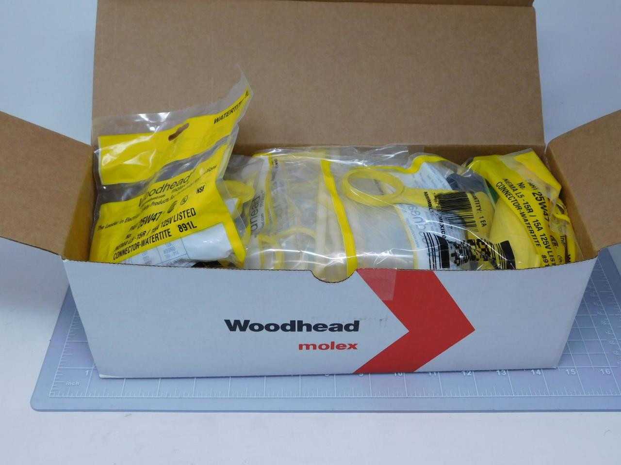 Lot Of 10 Molex 1301460099 Watertite Turnexo NEMAL5-15R 125V Connectors - PLUGS & RECEPTACLES