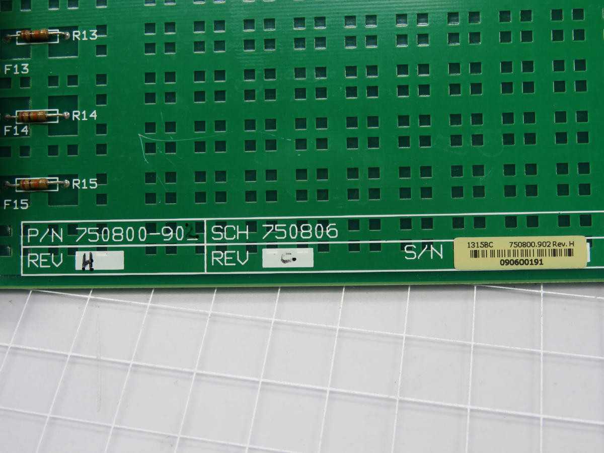 SIEMENS 750800-90 MOTOR CONTROL BOARD T211252 - PCB CIRCUIT BOARDS