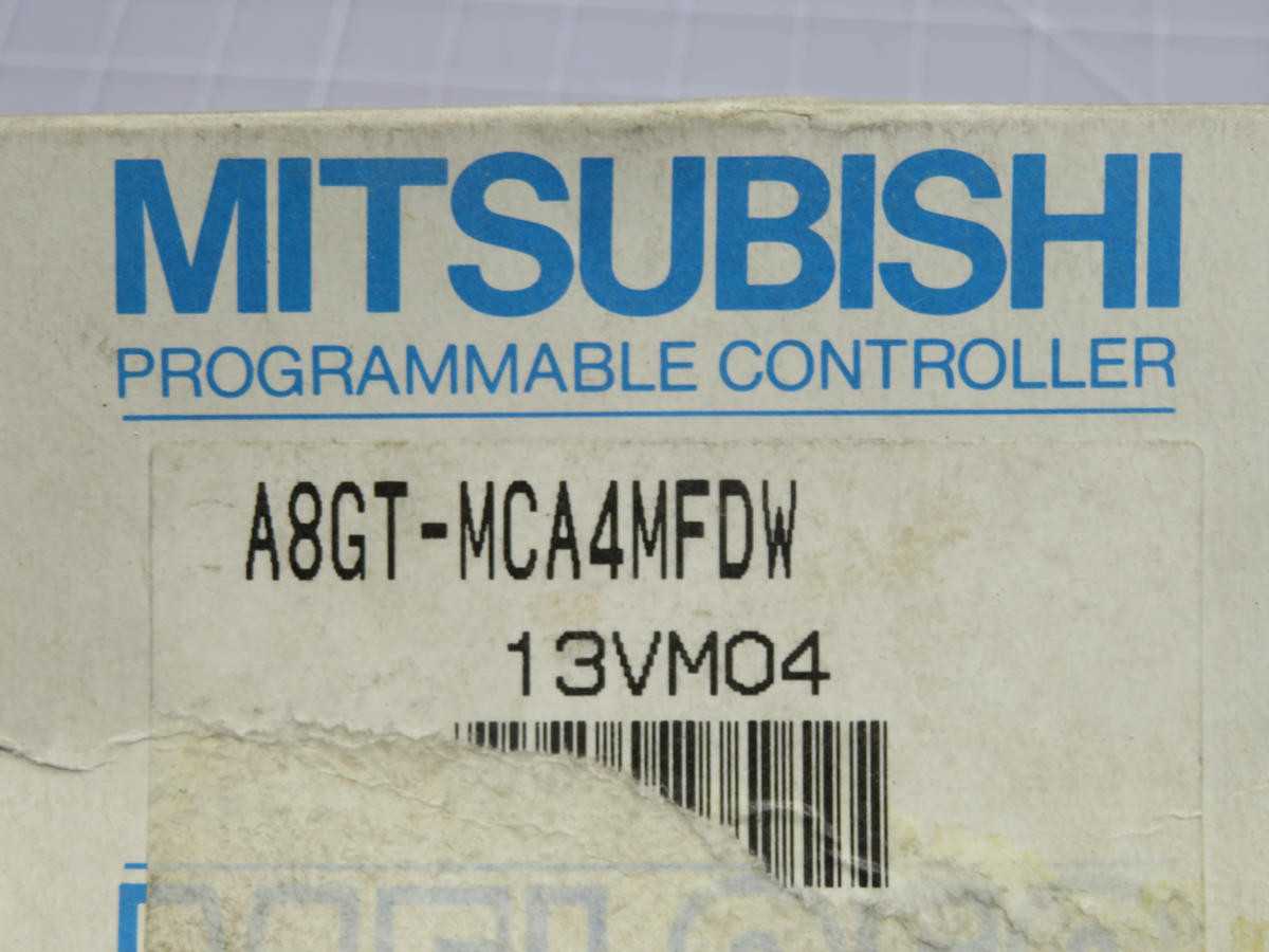 MITSUBISHI A8GT-MCA4MFDW PROGRAMMABLE CONTROLLER T222501 - PLC MODULES