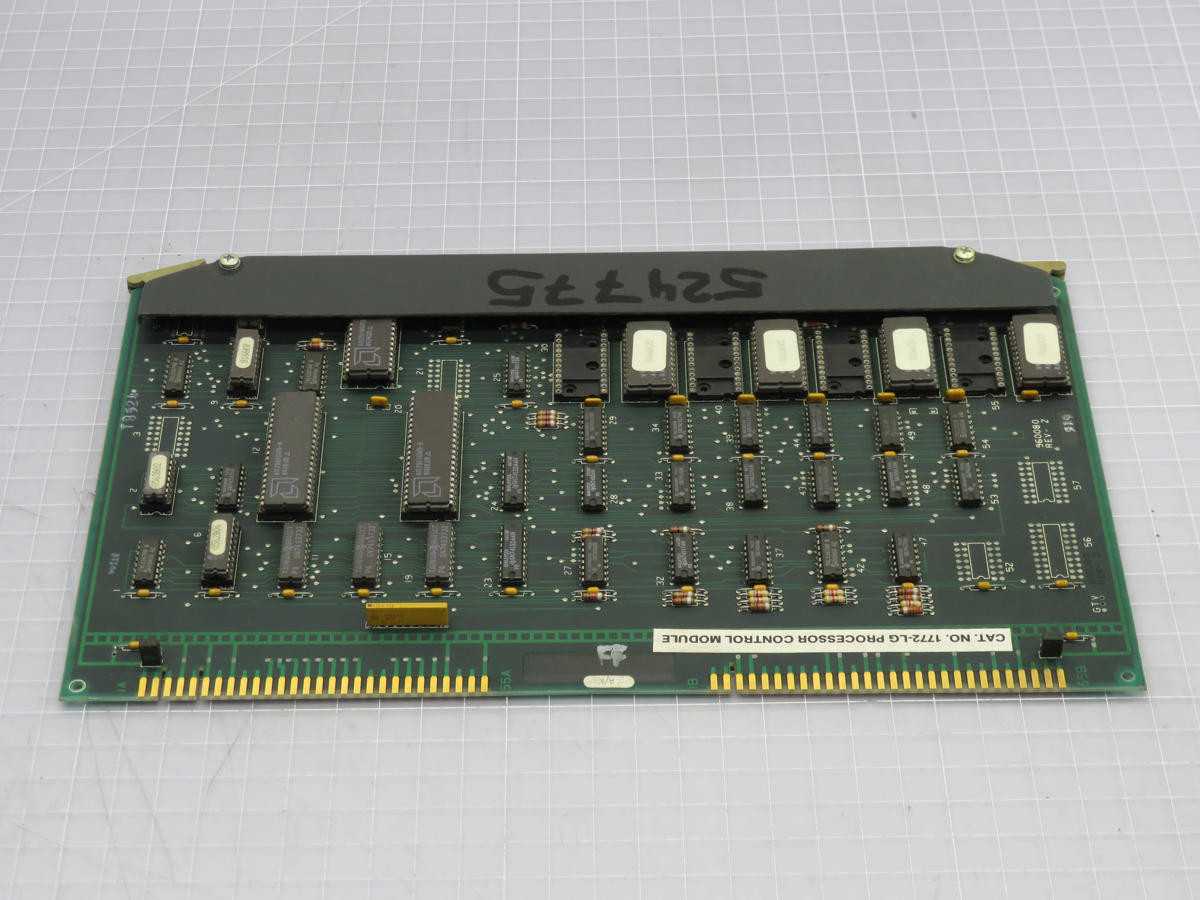 ALLEN BRADLEY 1772LG PROCESSOR CONTROL MODULE T217232 - INDUSTRIAL PARTS