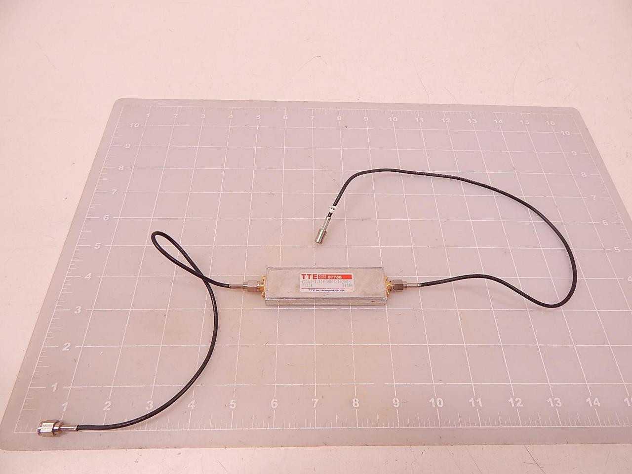LOT OF 13 TTE 07766 K3354-2.45M-800K-50/50-7133A RF FILTER T72290 - LINE FILTERS