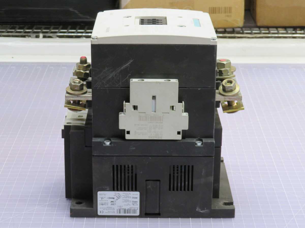 SIEMENS 3RT1075-6AR36 POWER CONTACTOR T251278 - CONTACTORS