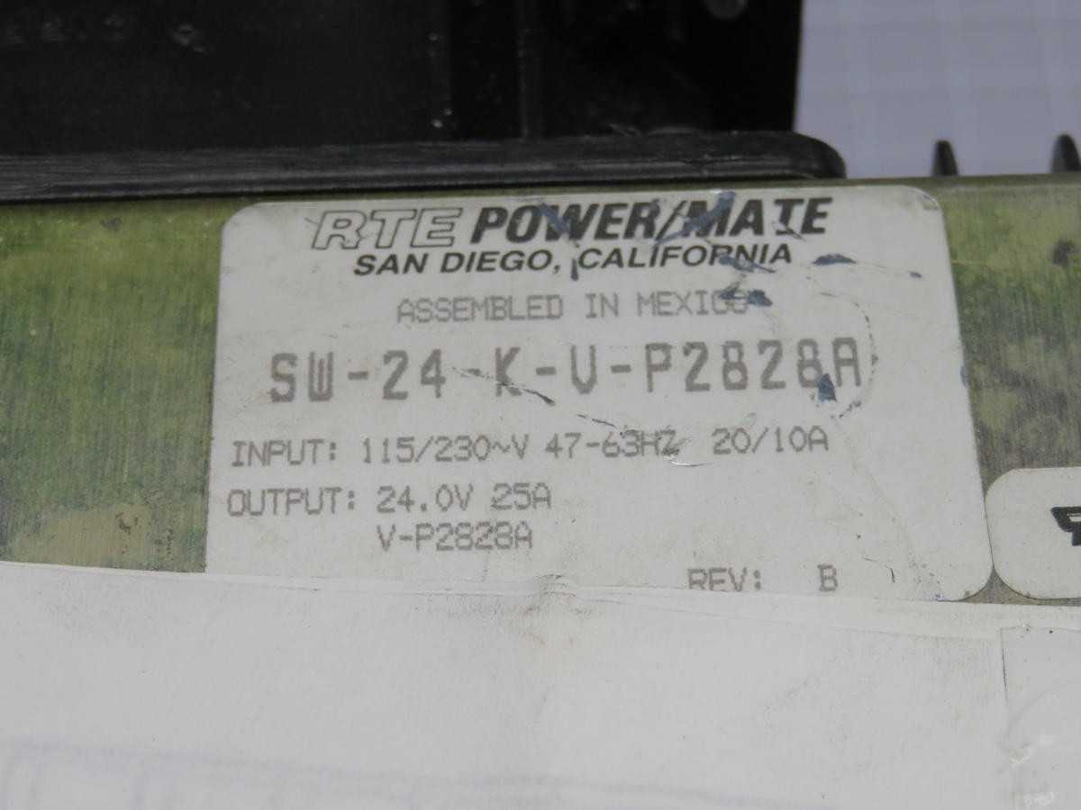 POWER MATE TECHNOLOGY CO SW-24-K-U-P2828A POWER SUPPLY T227132 - POWER SUPPLIES