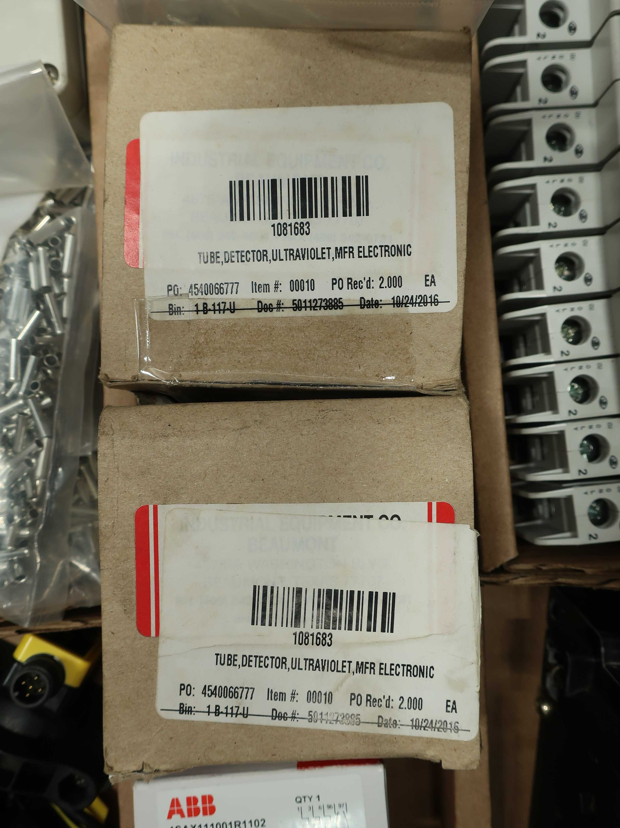 SKU 1772001 - 4 PALLETS OF ASSORTED ELECTRICAL - ELECTRICAL COMPONENTS