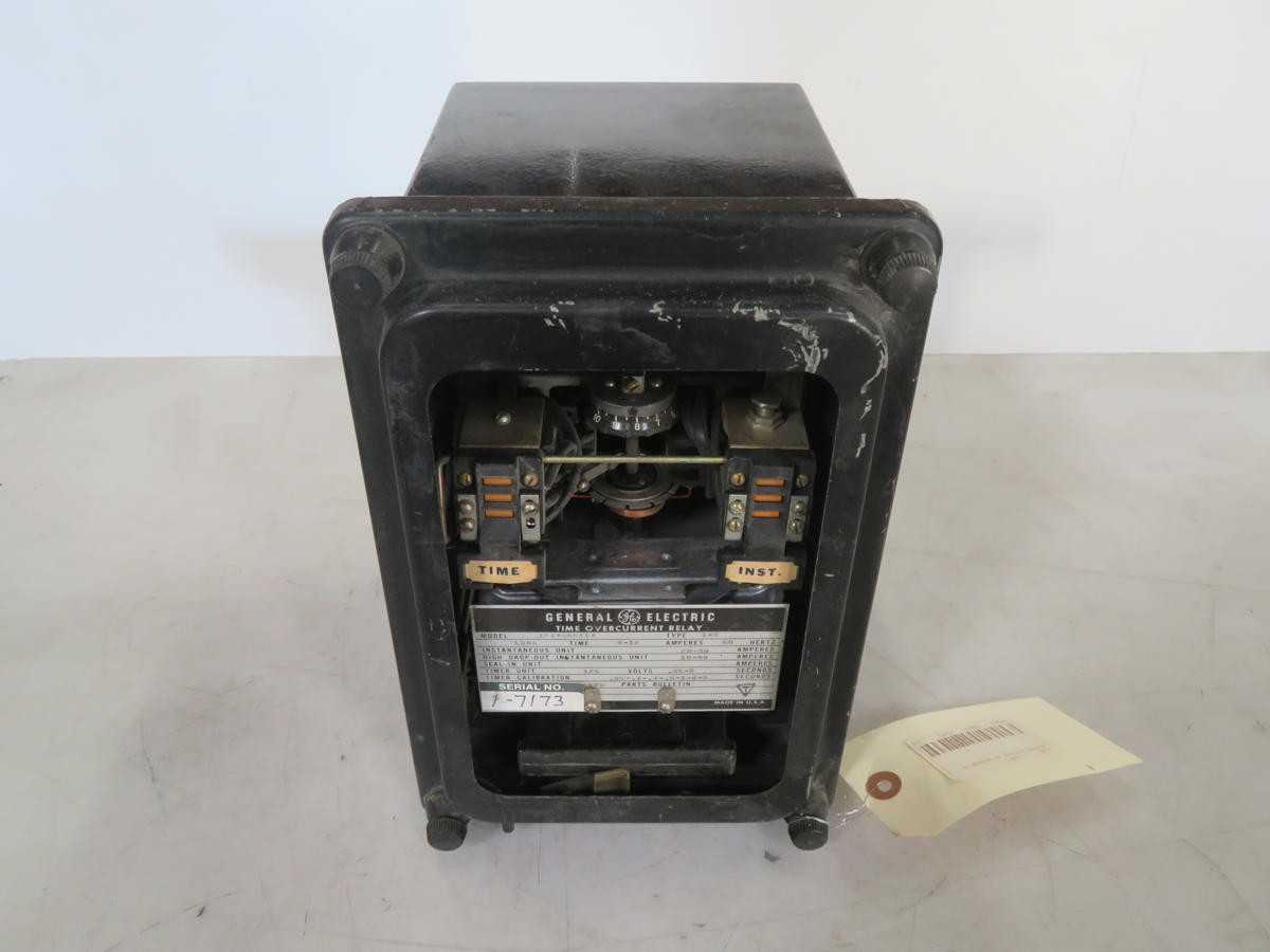 GE 12IAC66T1A TIME OVERCURRENT 125V-AC OTHER RELAY T210158 - ELECTRICAL COMPONENTS