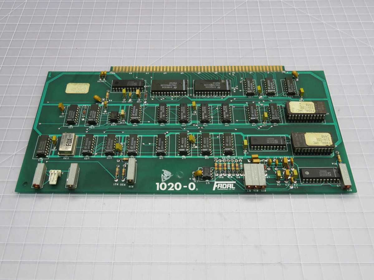 FADAL 1020-0 PCB CIRCUIT BOARD MODULE T211344 - PCB CIRCUIT BOARDS
