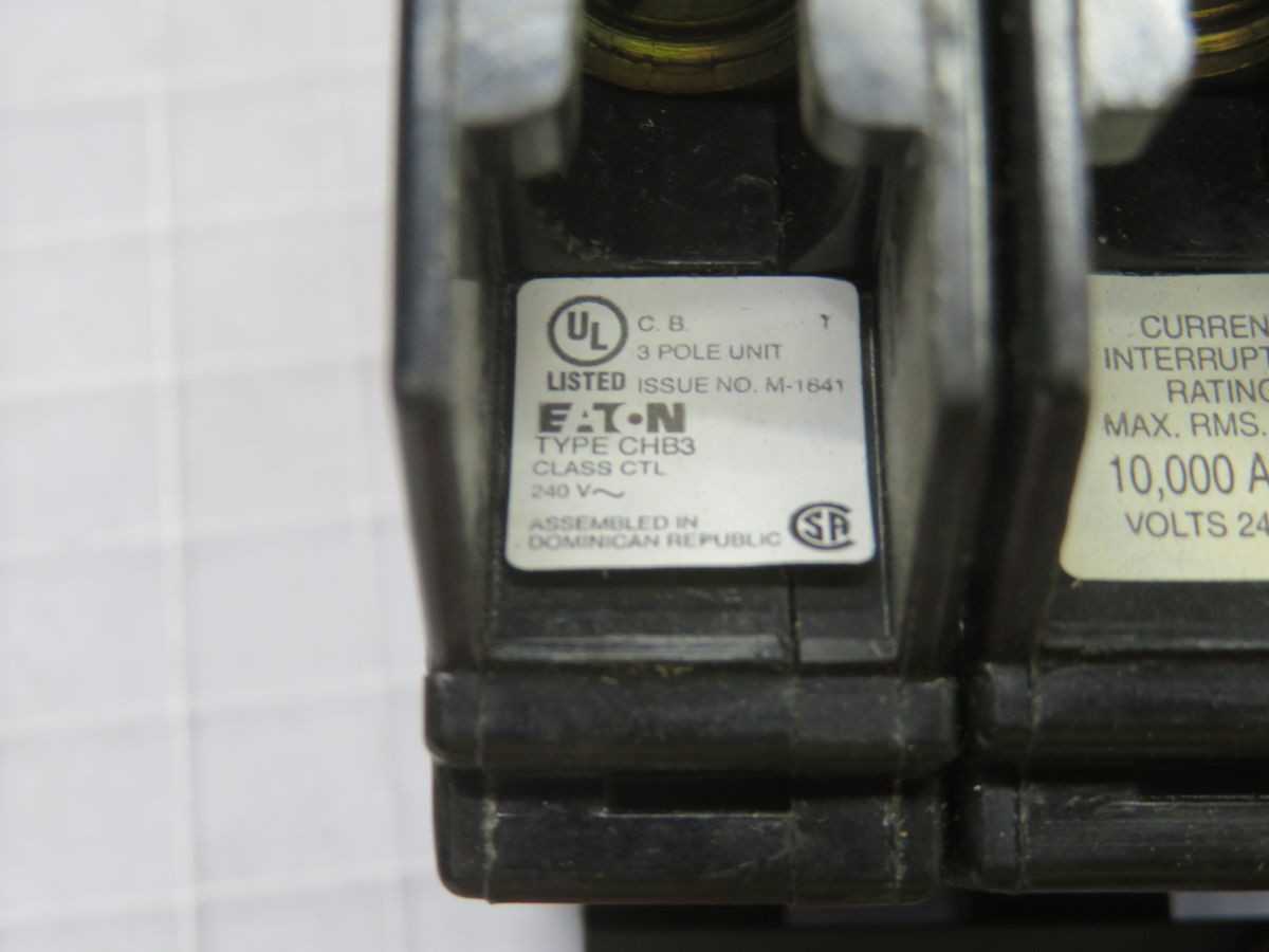EATON CHB350 CH THERMAL MAGNETIC CIRCUIT BREAKER T246234 - CIRCUIT BREAKERS