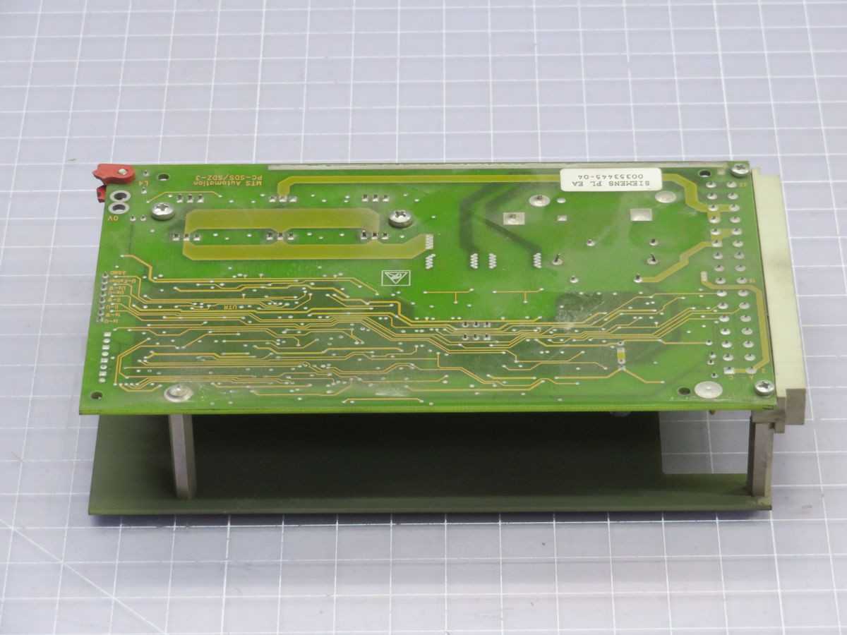 Siemens 00353445-04 Servo Amplifier Board T256022 For Precision Control - SERVO