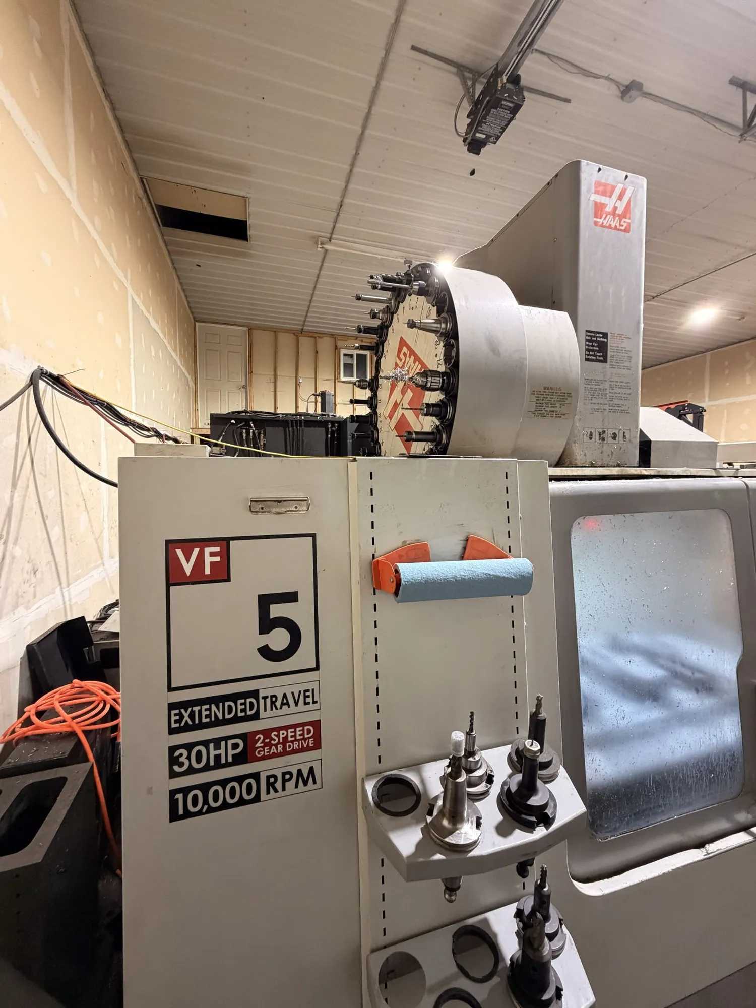 2007 Haas VF-5/50XT CNC Vertical Machining Center With 30 HP Spindle Power - VERTICAL MACHINING CENTERS