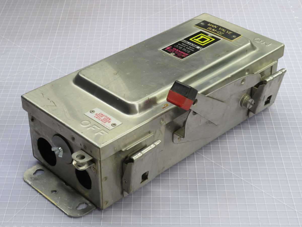 SQUARE D HU361DS SAFETY SWITCH T248933 - INDUSTRIAL PARTS