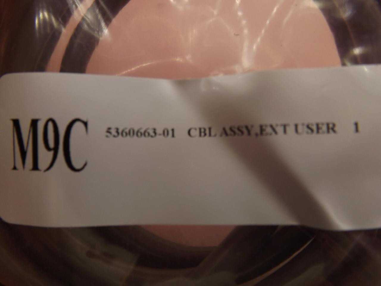 LOT OF 16 M9C 5360663-01 CABLE ASSEMBLY T42852 - CABLE