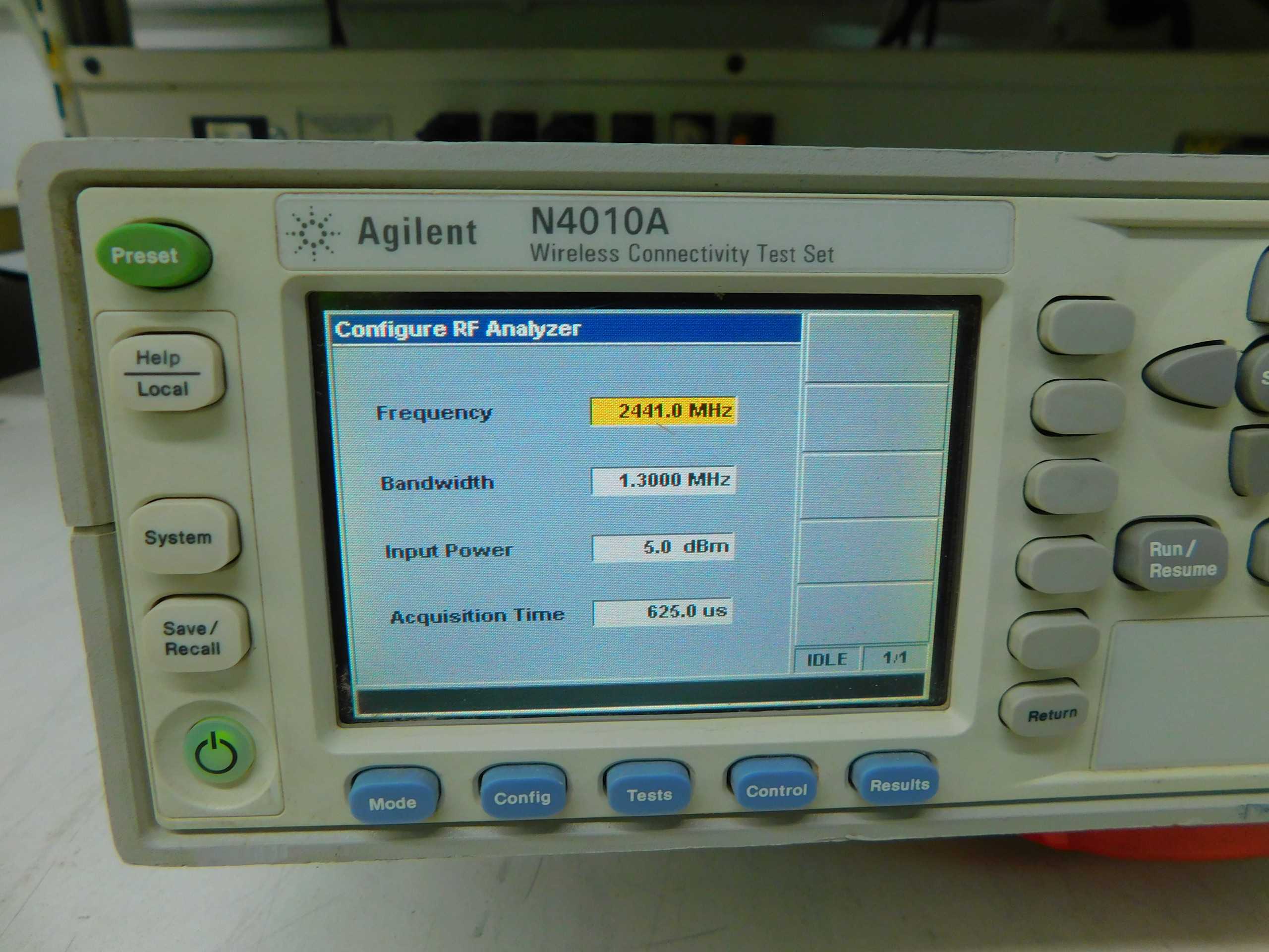 AGILENT N4010A WIRELESS CONNECTIVITY TEST SET, BLUETOOTH - ANALYZER
