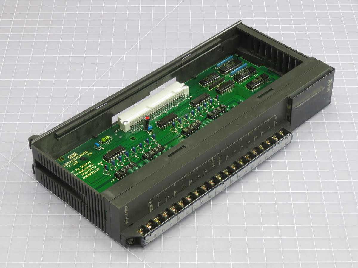 MITSUBISHI AX-20 INPUT MODULE T237351 - PLC MODULES