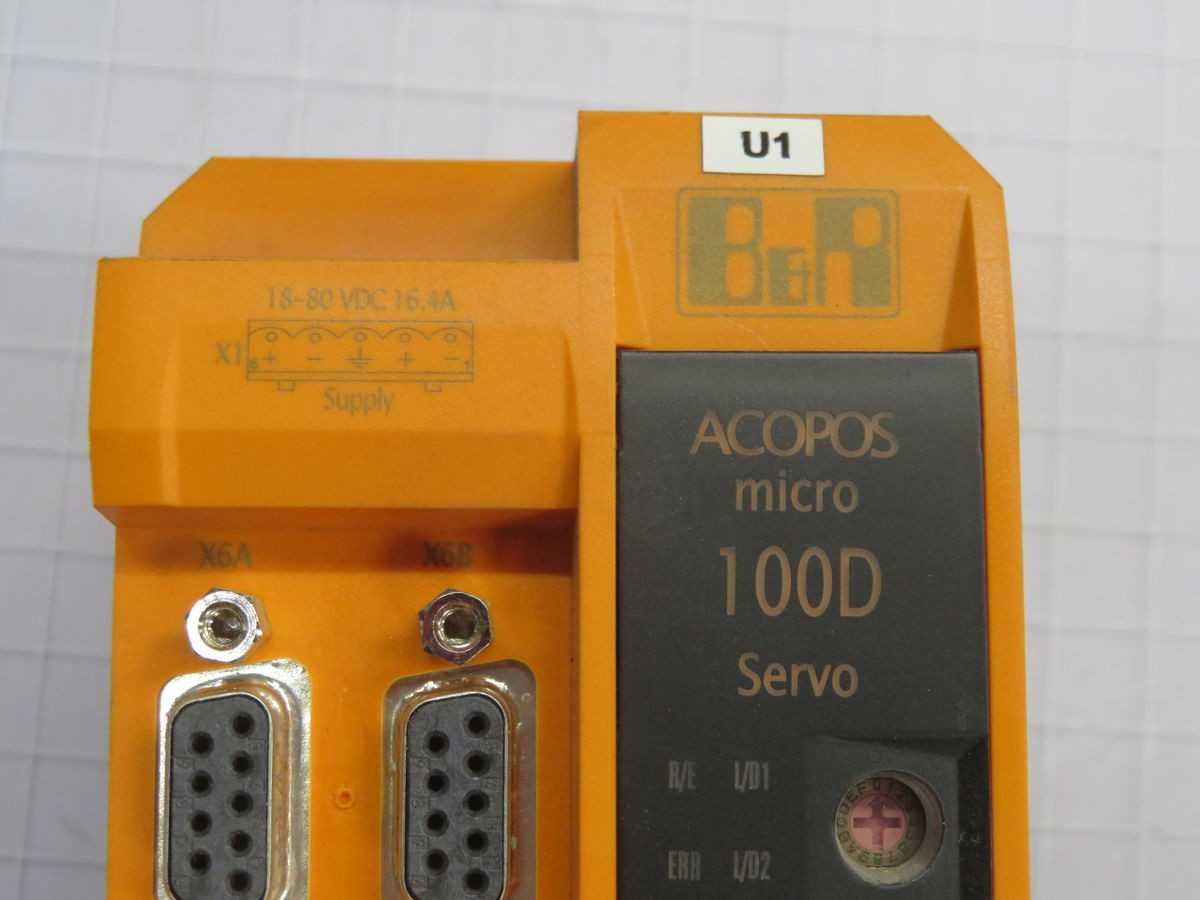 B&R 80VD100PD.C022-01 INVERTER MODULE T259677 - POWER INVERTERS
