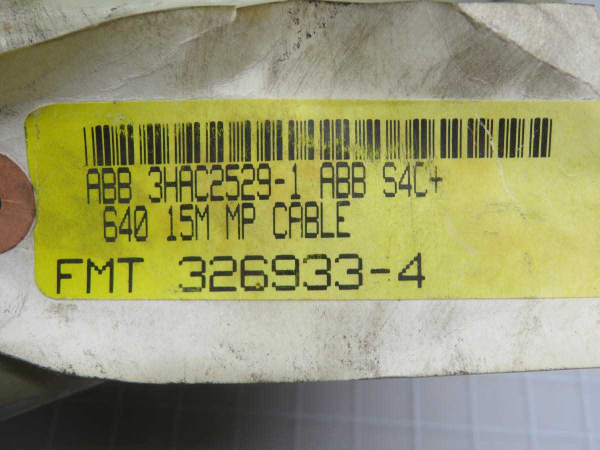 ABB 3HAC2529-1 MP CABLE T204562 - MULTIPLE CONDUCTOR CABLE