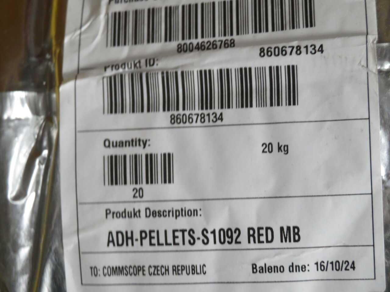 LOT OF 45 COMMSCOPE 860678134 HOT MELT ADHESIVE PELLETS T272098 - INDUSTRIAL PARTS
