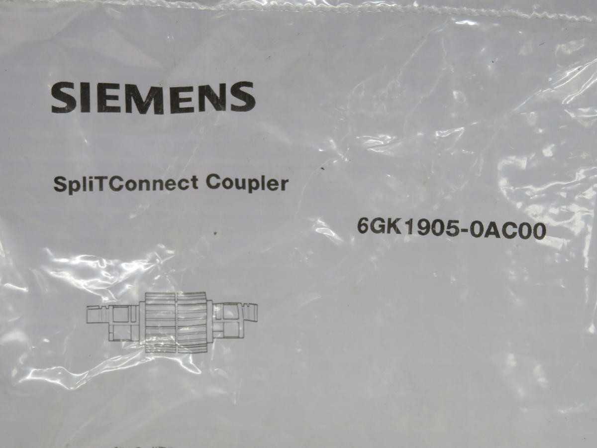 Lot Of 7 Siemens 6GK19050AC00 Connector Terminal Pin T227135 - TERMINAL BLOCKS