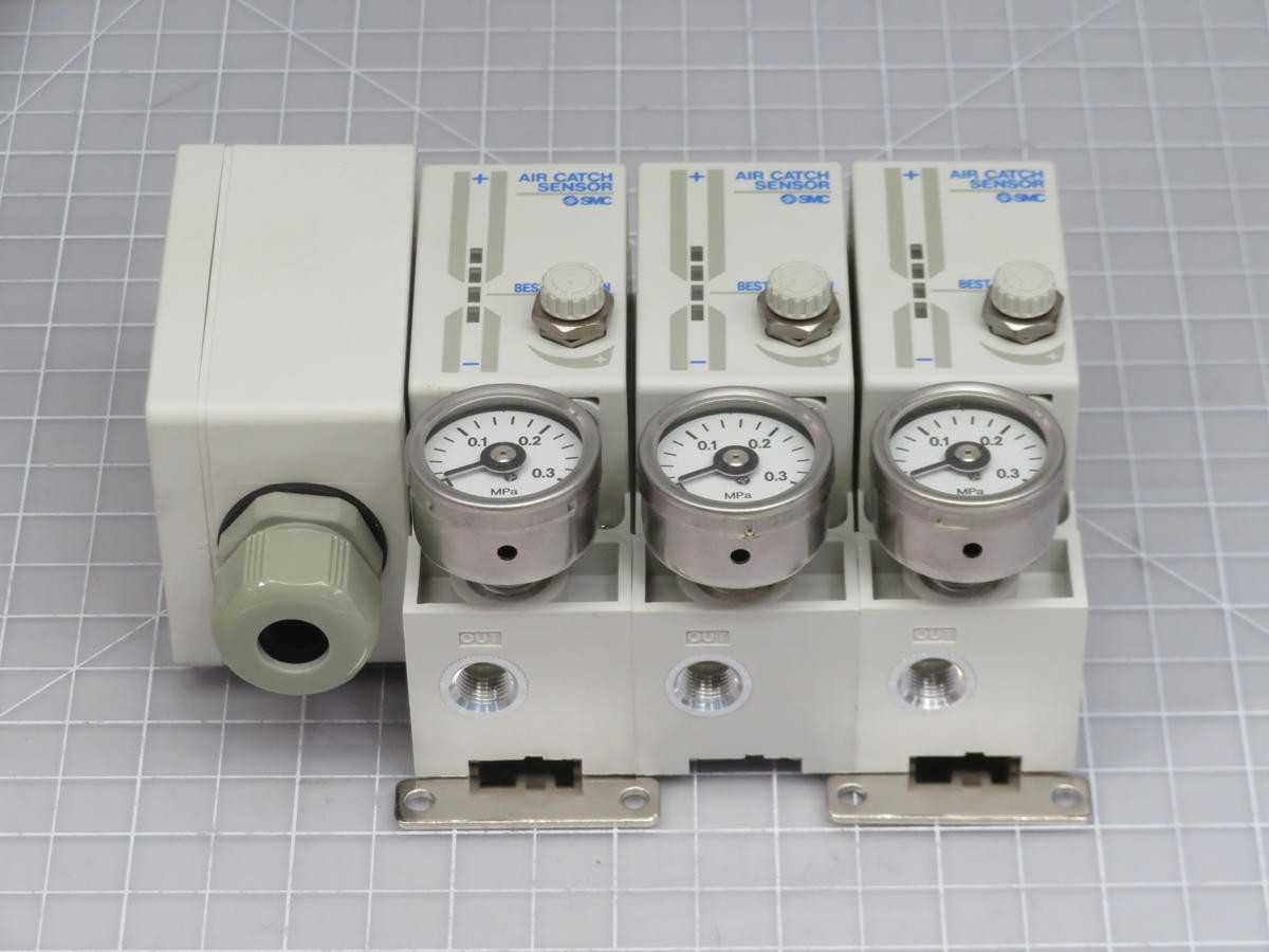 SMC ISA15-3L-01BG Air Catch Sensor 12-24VDC - High Precision Detection - SENSORS