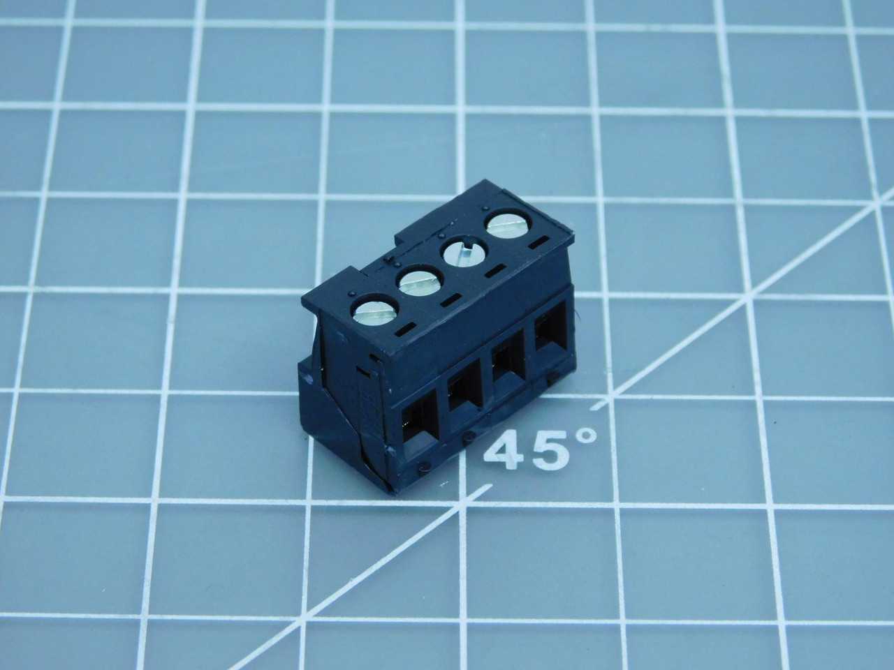 LOT OF 900 MOLEX 0399800304 TERM BLOCK PLUG 4POS 5.08MM	
 T153141 - TERMINAL BLOCKS