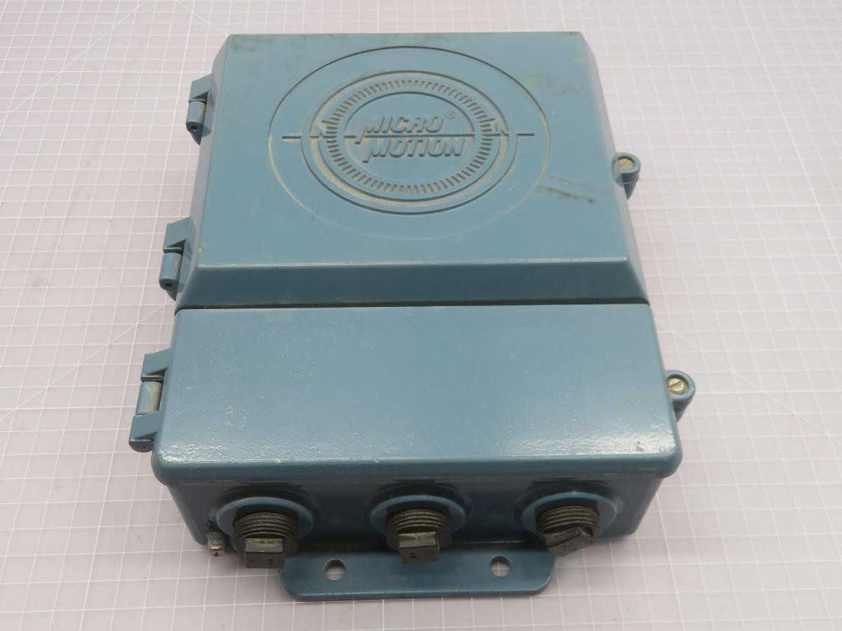 MICRO MOTION RFT97121PNU REMOTE FLOW TRANSMITTER T216505 - FLOW METER