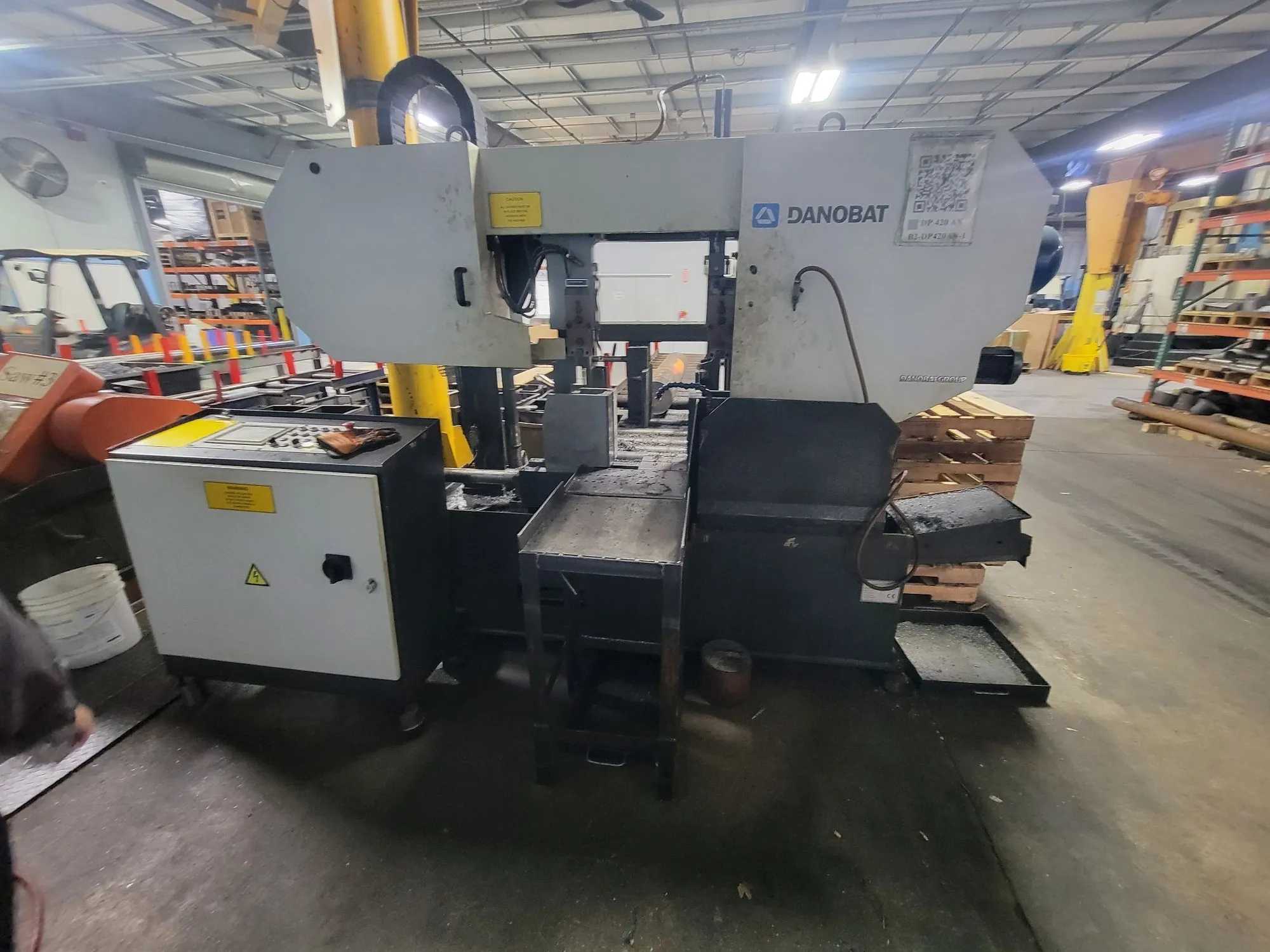 2011 Danobat CP-420AN Dual Column CNC Bandsaw With 7.5 HP Power - HORIZONTAL BAND SAWS