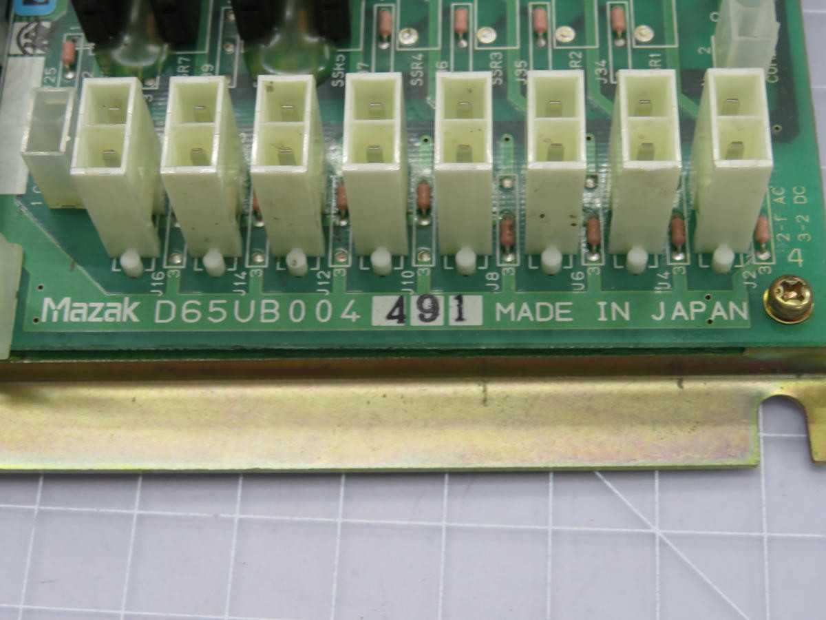 Mazak D65UB004491 Remote I/O PCB Circuit Board T220218 - PCB CIRCUIT BOARDS