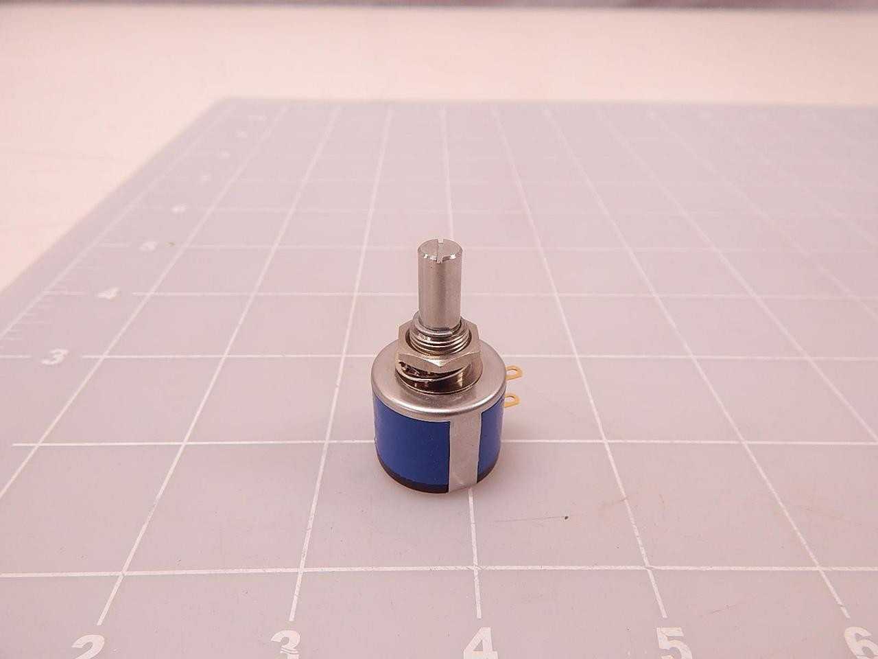LOT OF 23 CLAROSTAT 73JA 2K 534-4108-202 PRECISION POTENTIOMETER 2K OHM 5% 2W 10 TURN 6.35MM T79179 - OHMETER