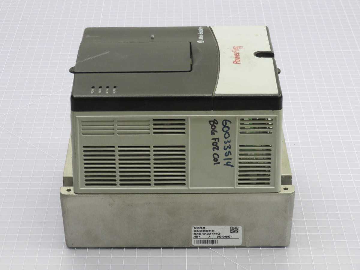 ALLEN BRADLEY 20A B 6P8A 0 AYNNNCO DRIVE T217645 - AC VFD DRIVES
