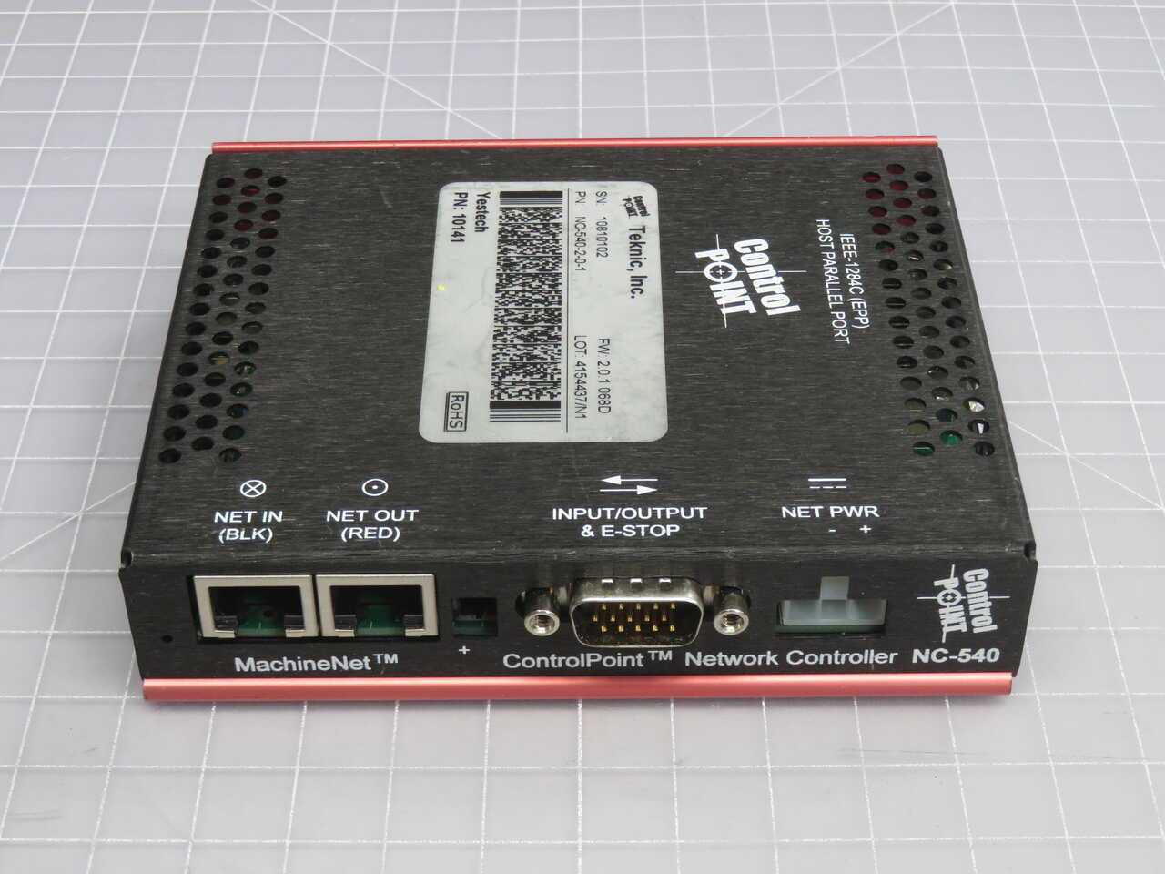 TEKNIC NC-540-2-0-1 10141 NETWORK CONTROLLER T271049 - AUTOMATION & CONTROLS