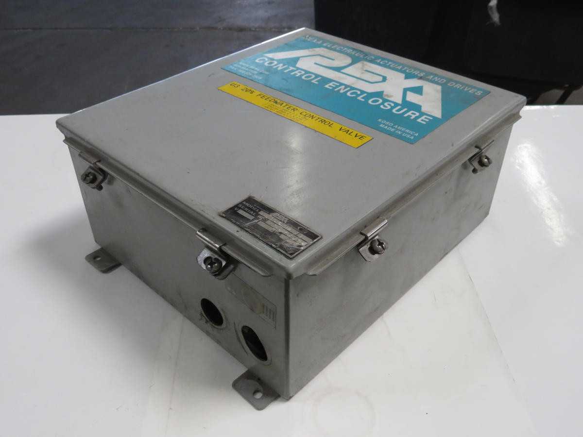 REXA L4000-2-B-P ELECTRULIC ACTUATOR DRIVE CONTROLLER POSITION CONTROL PROCESSOR T210057 - SERVO