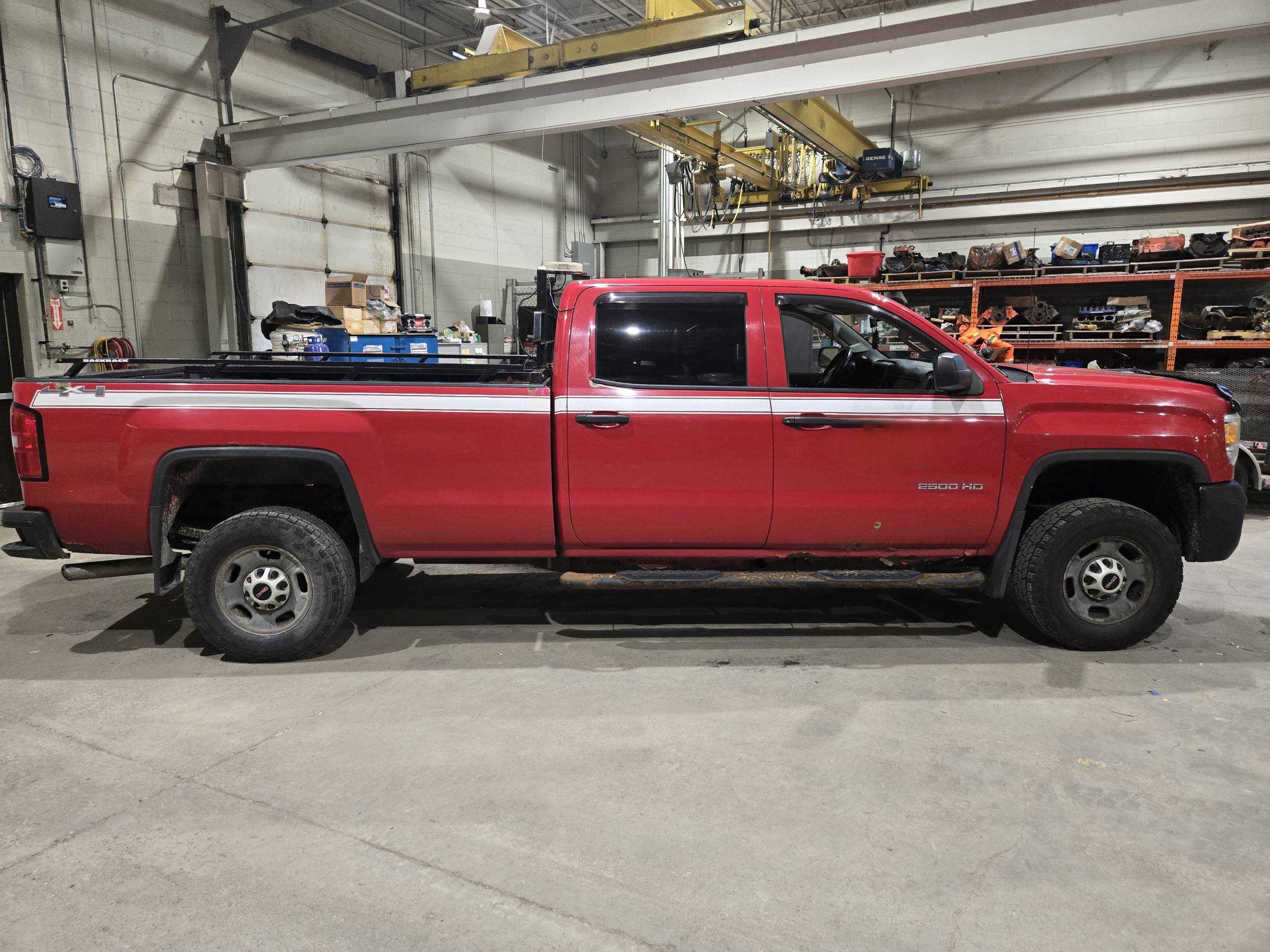 2015 GMC Sierra 2500 4x4 Extended Cab Pickup Truck, 360 HP Vortec V8, 8 Ft Bed - PICKUP TRUCKS