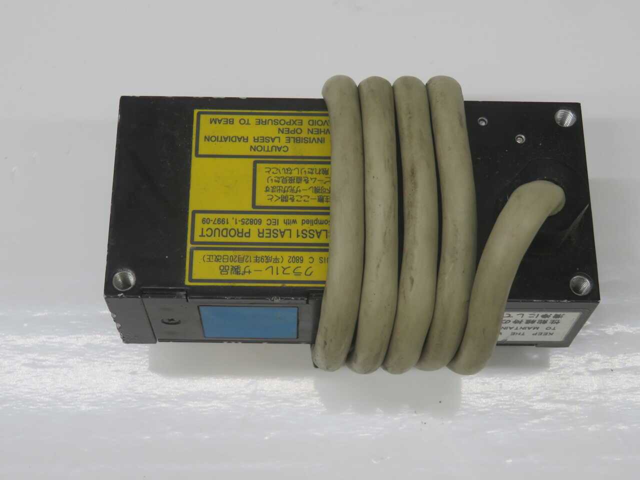 ANRITSU KL642D DISPLACEMENT METER LASER EMITTER - OPERATOR CONTROLS