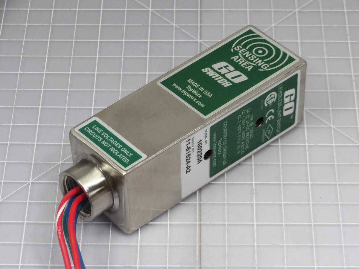 Topworx 11-51524-A2 150220A Go Leverless Limit Switch T202068 - SWITCHES