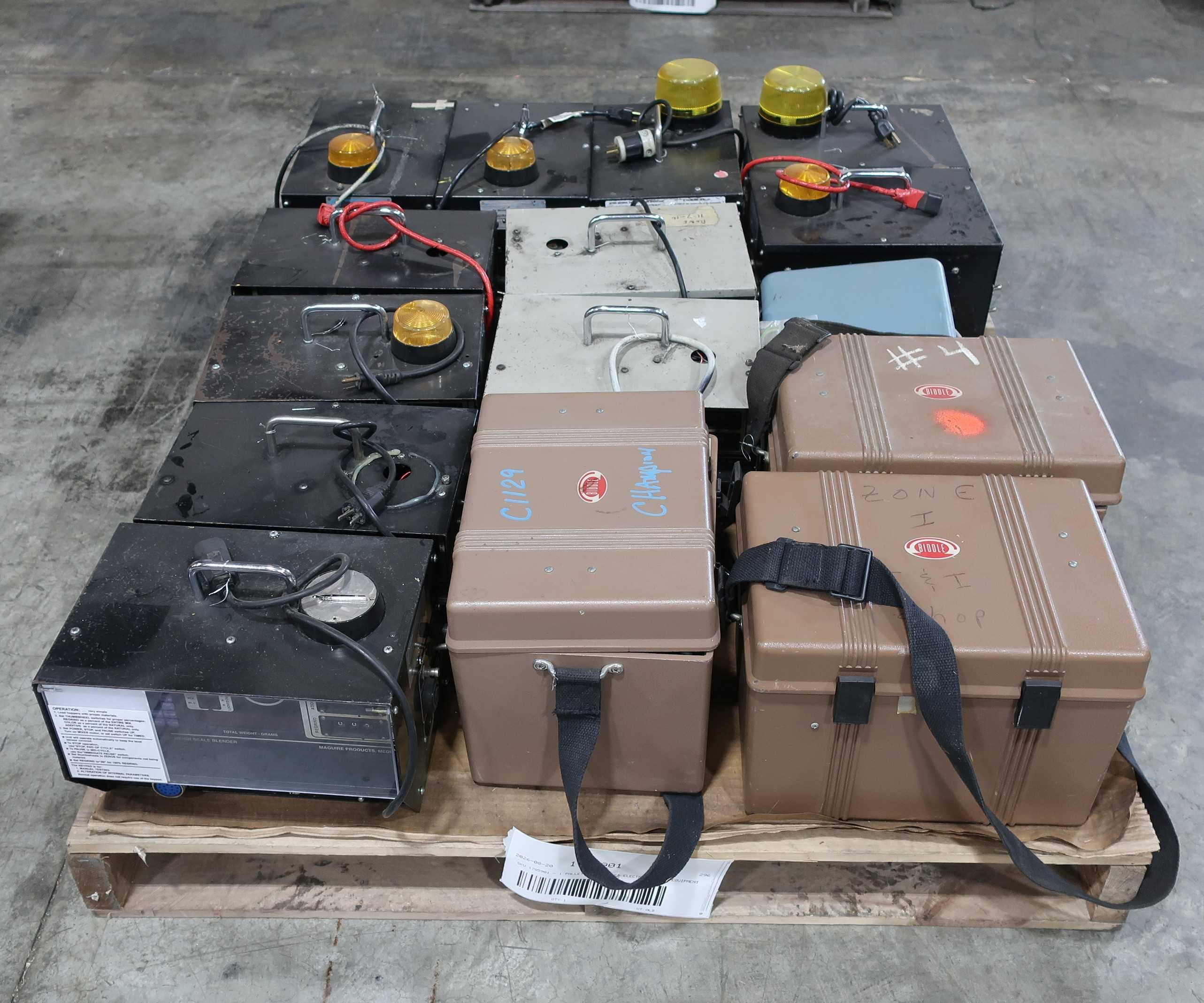 SKU 1785901 - PALLET OF ASSORTED ELECTRICAL TEST EQUIPMENT - LAB & SCIENTIFIC