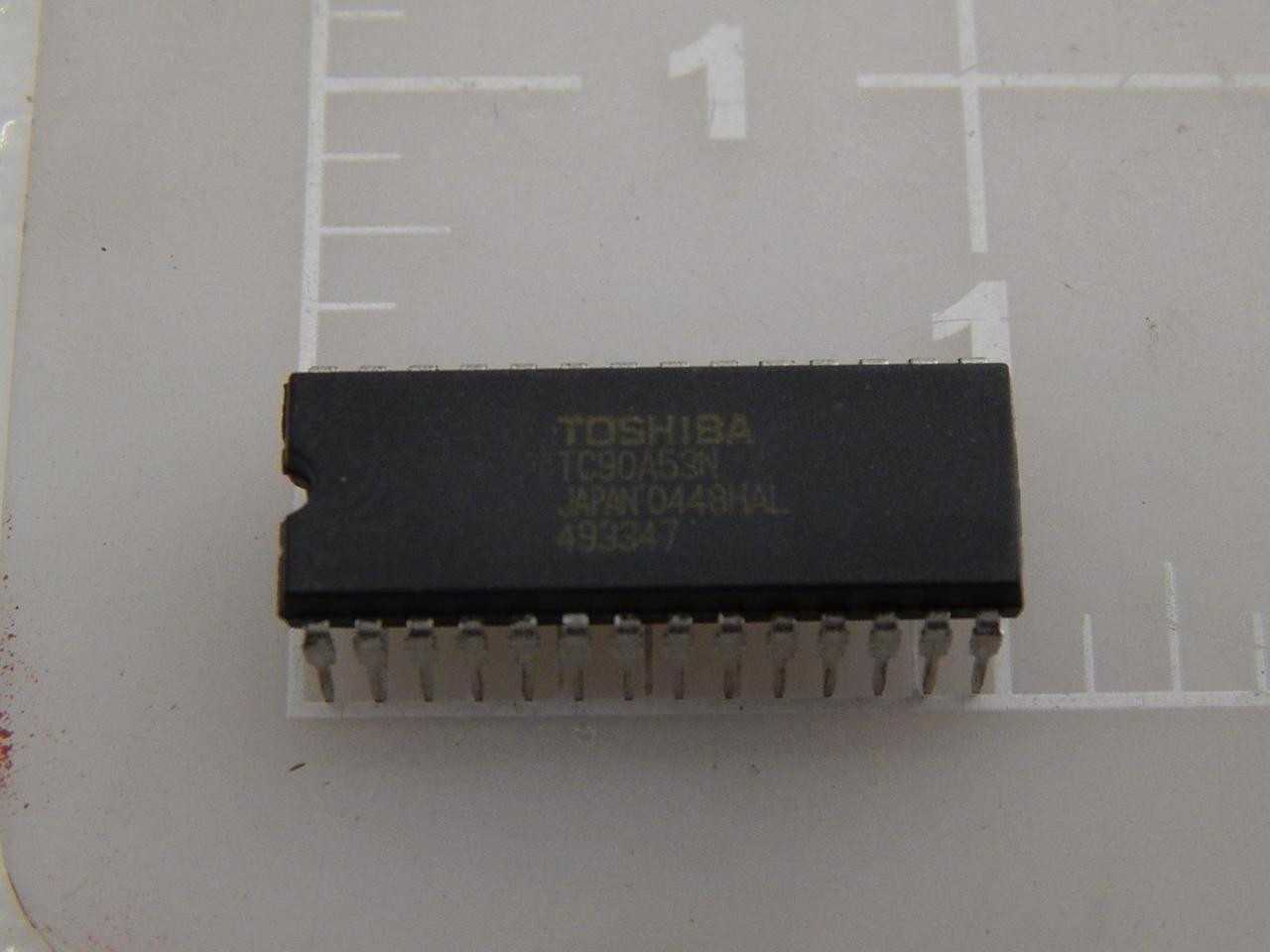 LOT OF 95 TOSHIBA TC90A53N 0448HAL 493347 ENCAPSULATION:DIP-283-LINE DIGITAL Y / C SEPARATOR IC T883 - INDUSTRIAL PARTS