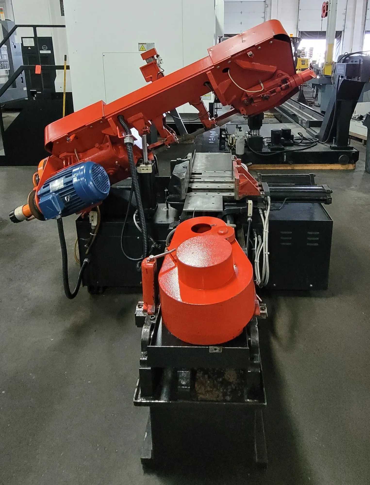 2003 Amada HA-250W Band Saw, 10" Cap, 5 HP, Automatic Feed, 220V 3-Phase - HORIZONTAL BAND SAWS