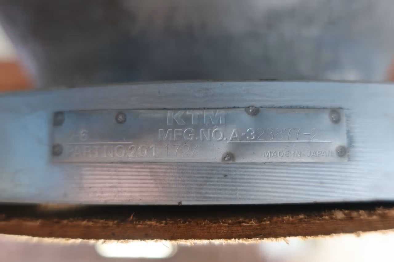 SKU 1772493 - DEZURIK 554 KTM PNEUMATIC 150 STAINLESS FLANGED 8IN CONTROL VALVE - CONTROL VALVE